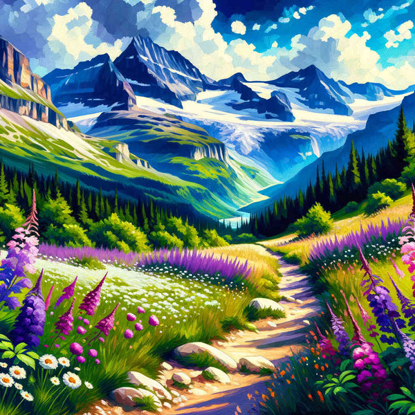 Malen nach Zahlen - Wandertour