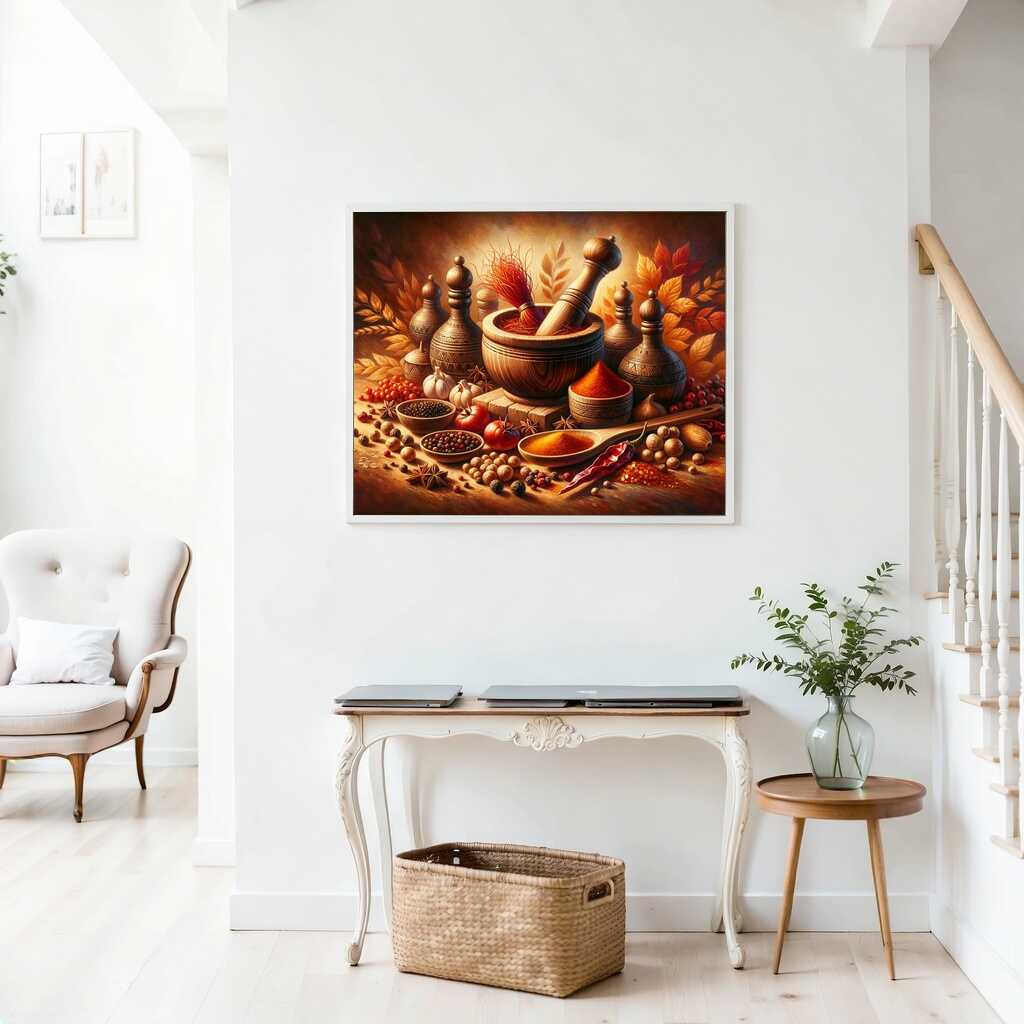 Malen nach Zahlen - Außergewöhnliche Gewürze