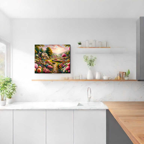 Malen nach Zahlen - Landhausidylle