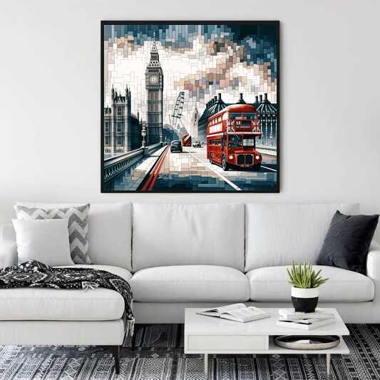 Malen nach Zahlen - Sehenswürdigkeiten in London