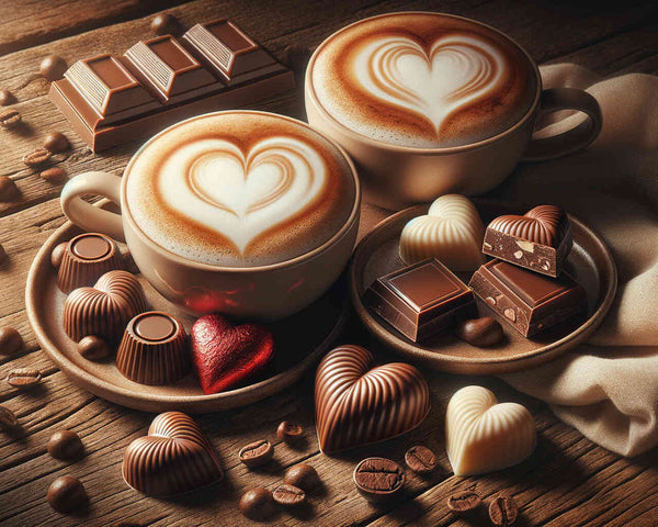 Malen nach Zahlen - Cappuchino für Zwei