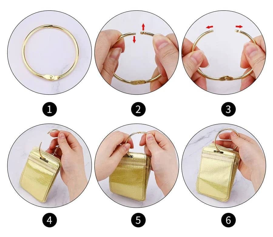 Step-by-step guide to using the golden ring storage accessory for diamond painting tools