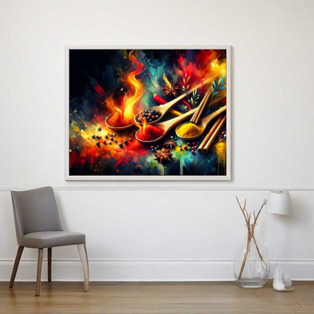 Malen nach Zahlen - Gewürzblume