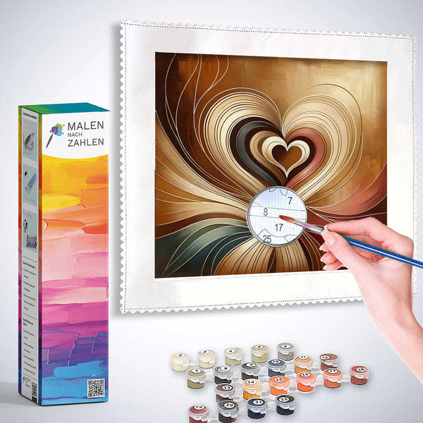 Malen nach Zahlen - Family Love