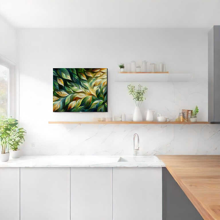 Malen nach Zahlen - Blättermix