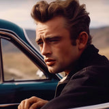 Malen nach Zahlen-Kit zeigt das zeitlose Idol James Dean, ideal für entspannendes und kreatives Malen mit beruhigender Wirkung.
