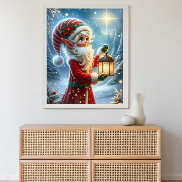 Malen nach Zahlen - Weihnachtswichtel