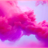 Abstract pink cloud painting from Malen nach Zahlen collection by Farbwolke