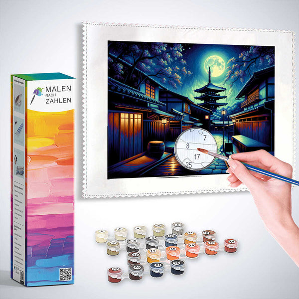 Malen nach Zahlen - Reise durch Japan