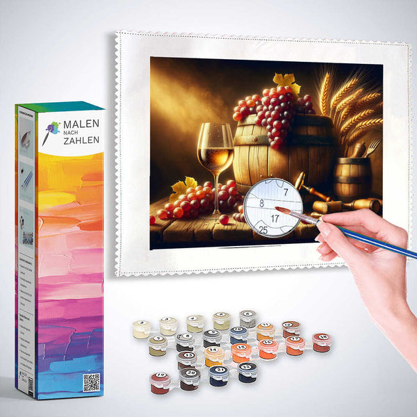 Malen nach Zahlen - Edler Tropfen