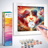 Painting by numbers kit titled 