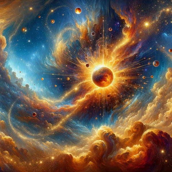 Malen nach Zahlen - Weltraum Spektakel