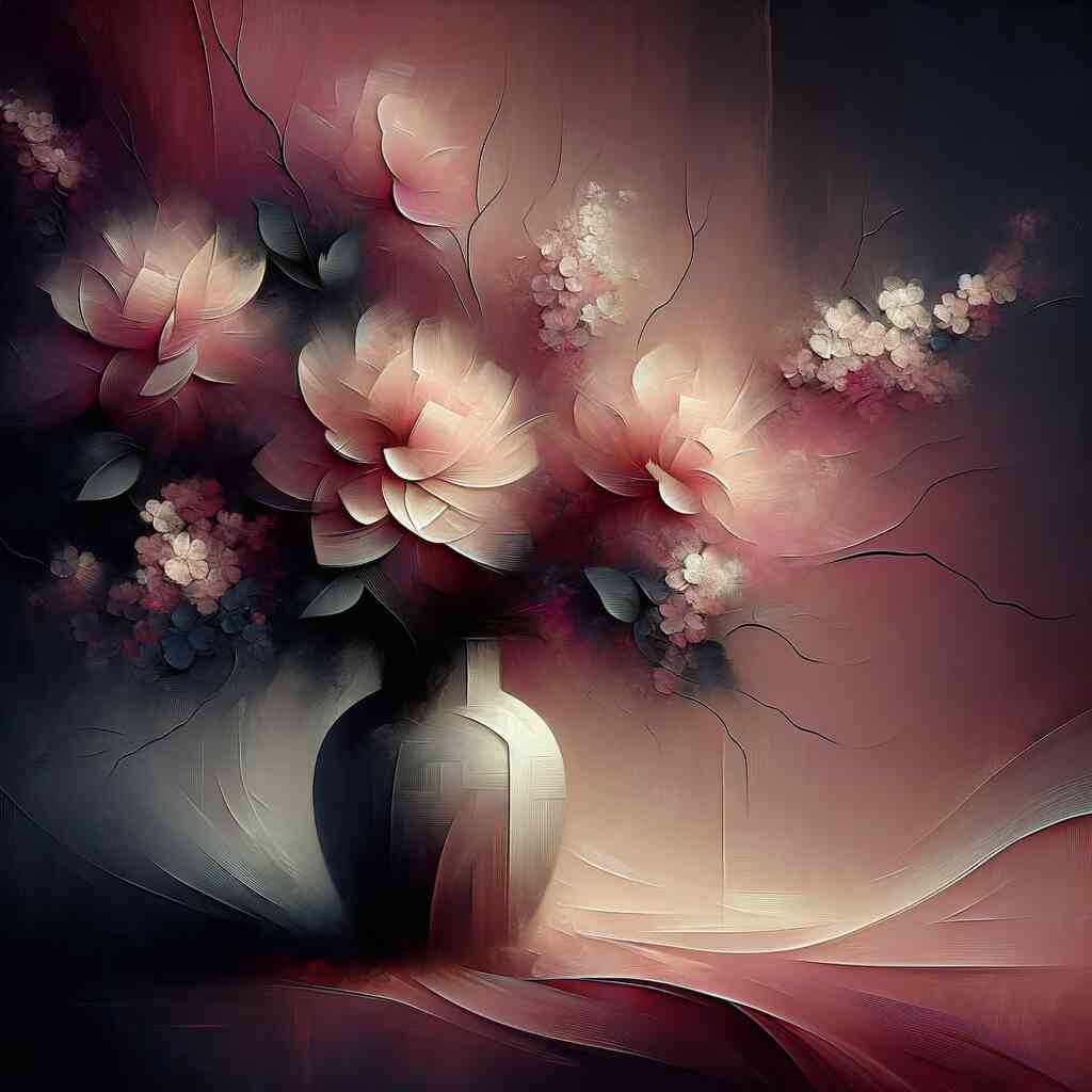 Malen nach Zahlen - Schicke Blumen in Vase