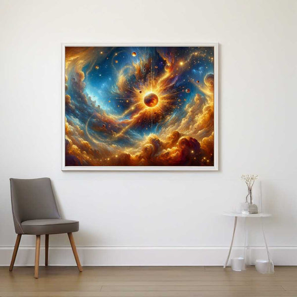 Malen nach Zahlen - Weltraum Spektakel