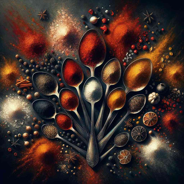 Malen nach Zahlen - Gewürze der Küche