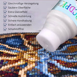 Diamond Painting Versiegelung für gleichmäßige Versiegelung und extra Glanzeffekt, einfach anzuwenden, schadstofffrei und schnelle Aushärtung