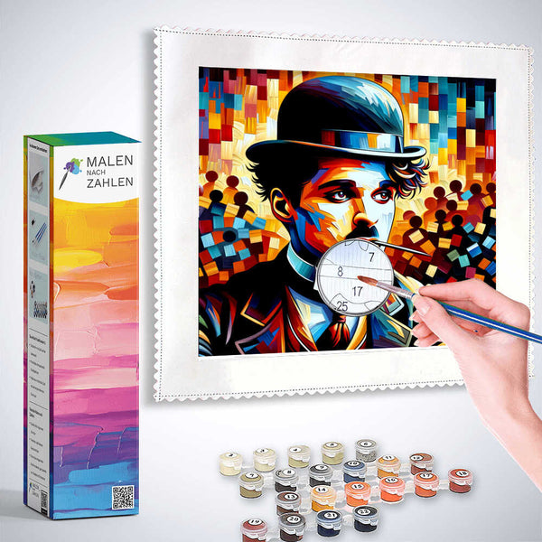 Charlie Chaplin – Malen nach Zahlen