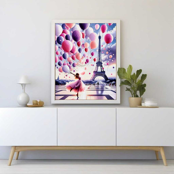 Malen nach Zahlen - Luftballonstrauß