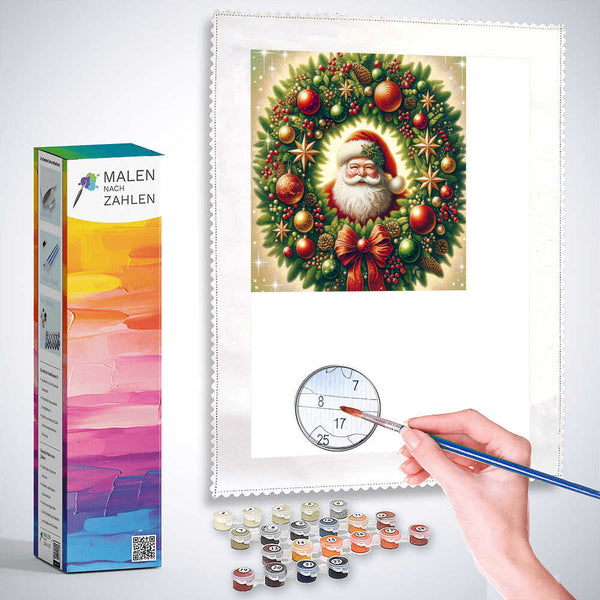 Malen nach Zahlen - Musterelefant