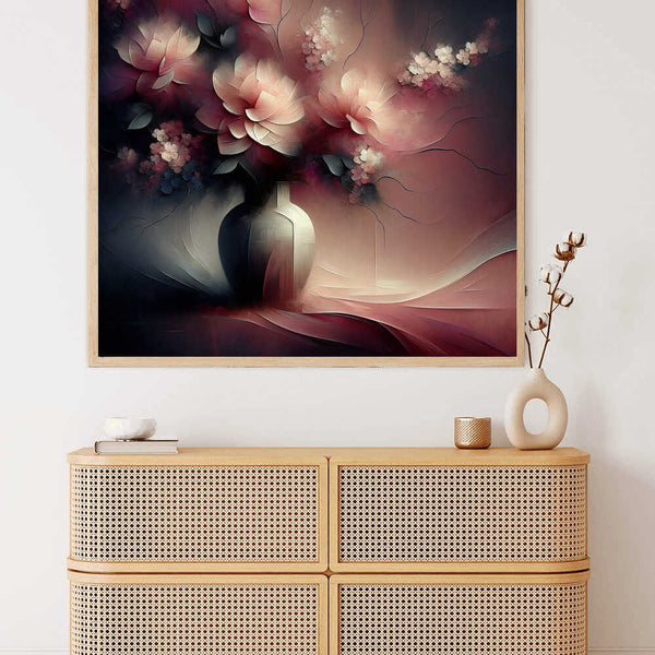 Malen nach Zahlen - Schicke Blumen in Vase